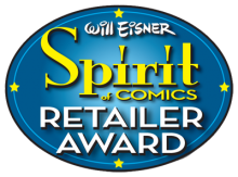 Eisner Retailer Award Logo