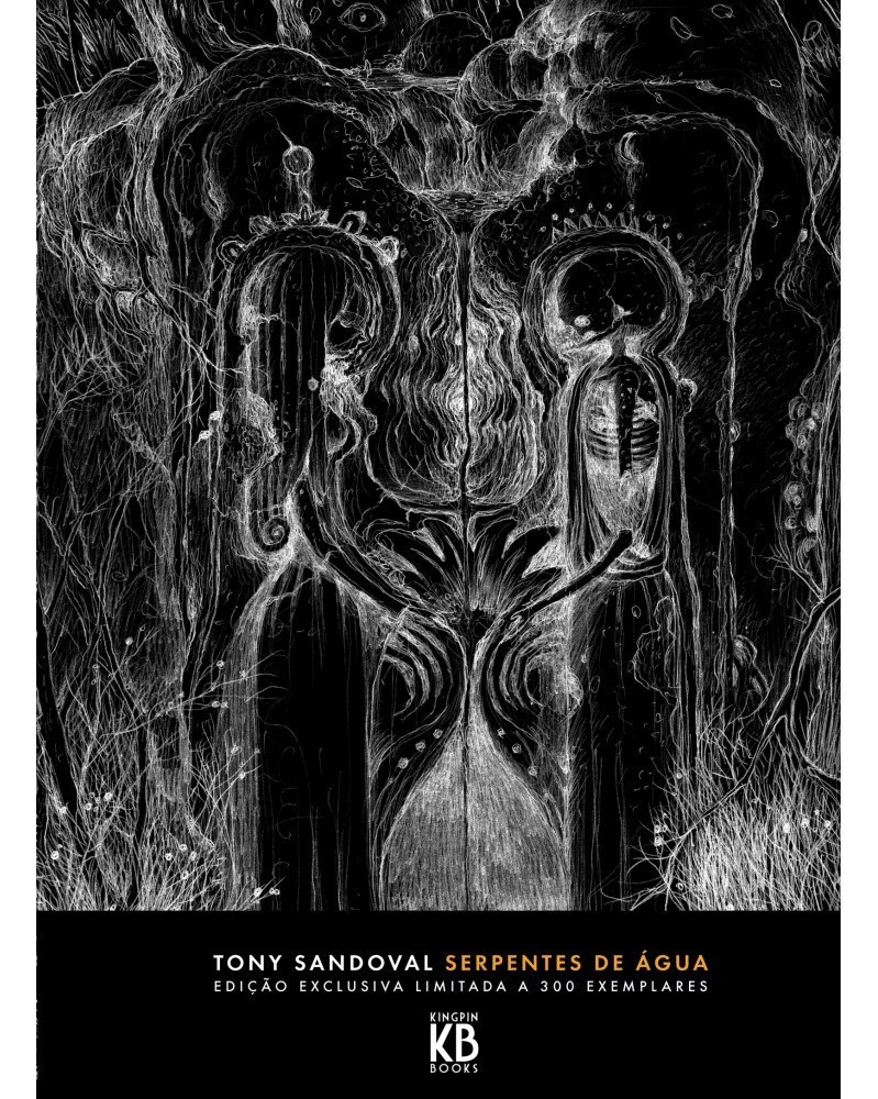Serpentes de Ãgua, de Tony Sandoval (2Âª EdiÃ§Ã£o) capa